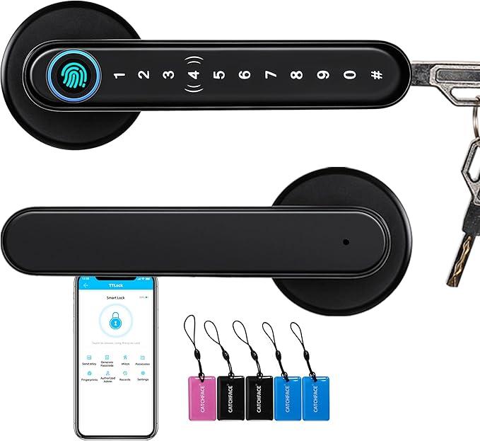 Smart Lock With Fingerprint AndIC Fobs