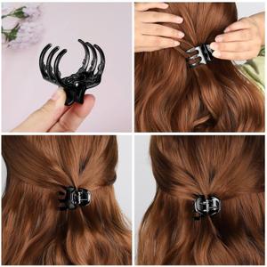 4 Pieces Morhom Jaw Clips, 1.3 Inch Hair Claw Clips for Thick or Medium Hair