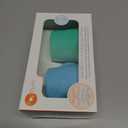 PopYum Silicone Training Cup 2-Pack for Baby and Toddler, handles, BPA Free, self feeding training, tumbler (sky blue and mint green)