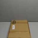 SNOWCLAD Stainless Steel Cutting Board,Double Sided Steel Cutting Board Set for kitchen,Stainless Steel/Wheat straw pp Large for meat,Dishwasher Safe [16 * 11+12 * 8.3 Inch]