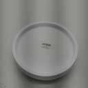 9.8 Inch Heavy Duty Plant Caddie with Wheels,Rolling Plant Stand Pot Trolley,Wheeled Planter Saucer Tray,Potted Flower Mover Dolly with Casters Round Coaster for Indoor Outdoor (White)