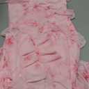 Women Y2k Boho Maxi Dress Floral Lace Sheer Tiered Flowy Cami Long Dress 2025 Summer Smocked Beach Sundress M