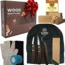 Wood Carving Kit for Beginners | Complete 18-Piece Wood Carving Knife Set | Online Video Training | Travel Ready Roll Bag | Strong Rivet Assembly | Sharpening Accessories | Whittle kit for Beginners