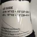 Car Steering Wheel Covers for Women Padded Carbon Fiber PU Leather Cute Auto Interior Accessories for Vehicle, Sedan, Universal, Anti Slip, White, Standard Size, 14.75-15.15in