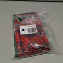 AQOTHES Pack of 2 Christmas Plaid Decorative Throw Pillow Covers Scottish Tartan Cushion Case for Farmhouse Home Holiday Decor Red and Green, 20 x 20 Inches