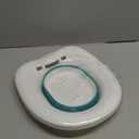 Sitz Bath, Sitz Bath for Toilet Seat, Postpartum and Hemorrhoids Care Kit - Yoni Steam Seat - Foldable Portable Basin soak - Universal Fit for Standard Toilets (Blue)