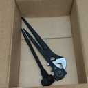 Lichamp 3 Pack 12 In. Spud Wrench Ratchet Set, 3/8" x 1/2" Dual Driver Ratchet, 3/4" x 7/8" Dual Socket Scaffold Spanner and 12 in. Spud Adjustable Wrench