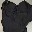 SOLY HUX Women's One Piece Bathing Suits High Cut Swimwear Push Up Bathing Suits Beach Vacation Clothes (M)