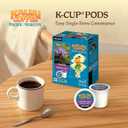 Kauai Coffee K-Cup Pods for Keurig Brewers  Arabica Coffee, 10% Hawaiian  Medium Roast, Bright Aroma With Light Floral Notes  Garden Isle, 1 Pack of 22 Single Serve K-Cups