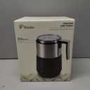 Tchibo Induction Milk Frother, 16.9 oz Capacity - Electric Coffee Frother for Hot and Cold Milk Froth - with Touch Button and Automatic Switch-off Function, Dishwasher-safe