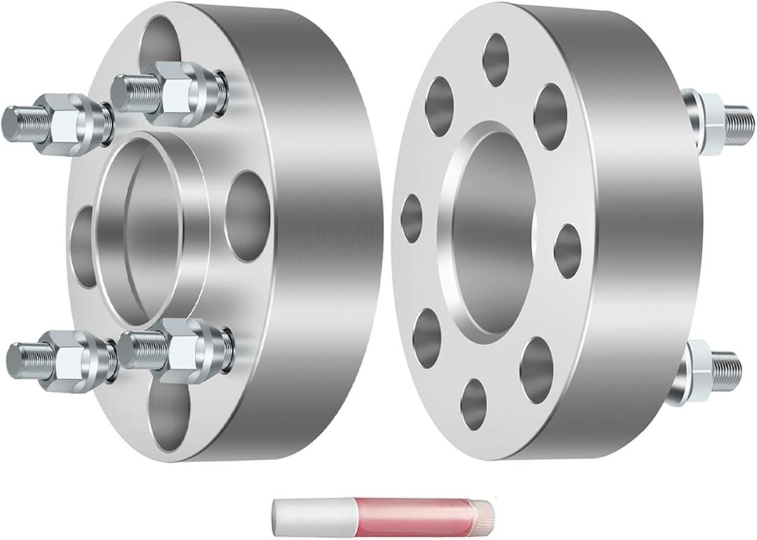 SCITOO 1.5 inch 4X4.5 Hubcentric Wheel Spacers 4x114.3mm to 4x114.3mm 66.1mm Bore Studs 12x1.25 4 Lug Wheel Spacers fit for G20 for M30 Wheel Spacers for 200SX Wheel Spacers 38mm 2Pcs