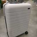 Away Bigger Carry-On Luggage, Lightweight Hardside Large Suitcase with Spinner Wheels, TSA Lock, Airline Approved, Cloud Gray, Standard
