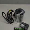 VIVOSUN 4 Inch Inline Duct Fan 100 CFM, HVAC Exhaust Ventilation Fan with Low Noise for Basements, Bathrooms, Kitchens and Attics, Silver