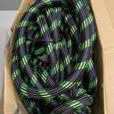 Garden Hose 100ft Flexible Non-Expandable Water Hose Ultra Lightweight Kink-Free Leak-Proof Durable & Abrasion-Resistant with 3/4" Brass Fittings for Patio Yard RV and Outdoor Use