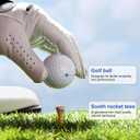 Golf Gifts for Men and Women, Golfing Accessories Kit with Multifunctional Divot Tools, Golf Tees, Golf Balls and Holder, Rangefinder, Brush, Scorer, for Golfer (Long)