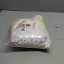 10x10ft Wrinkle Free Ivory Backdrop Curtain for Parties Soft Fabric Drapes Wedding Ivory Curtain Backdrop for Birthday Party Decorations Background for Photography 5x10ft,2 Panels