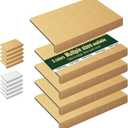 5 Tier PVC Wire Shelf Covers – Faux Wood Grain Wire Rack Covers for Shelves, Shelf Liners for Pantry, Closet, Bathroom & Kitchen, Waterproof Scratch Resistant Easy Install, 24"×12",Original Wood