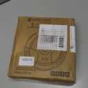 LIONSCOOL 2-Inch Rubber Olympic Grip Weight Plates for Strength Training, Weightlifting, Solid Cast Iron Plate for Barbell in Single/Pair/Set for Home & Gym (2.5-45LB)