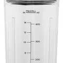 18 oz Vessel Replacement Compatible with Ninja Blast Portable Blender, Replacement 18oz Cup with Sip Lid & Bottom Cap for Ninja Portable Blenders BC151BK BC151NV BC151WH BC151CR BC151EM,PC,Black