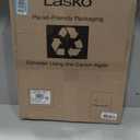 Lasko Cyclone Pedestal Fan, Adjustable Height, Remote Control, Timer, 3 Speeds, for Bedroom, Kitchen, Office and Living Room, 18", White, 1885, Large, 53.5 In. Tall