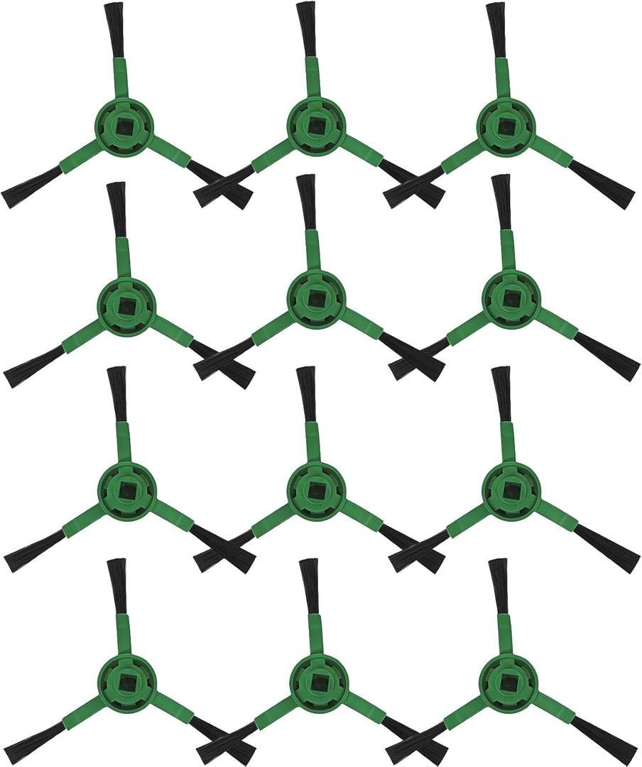 12-Pack Replacement Side Brushes for iRobot Roomba Essential & Plus Series Vacuums - Models 105, 205, 405, 505 Combo