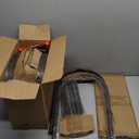 Plow & Hearth Metal Garden Obelisk | Indoor/Outdoor | Powder-Coated Steel | Trellis for Climbing | Floral Pattern | 11" Dia. x 7'H | Bronze