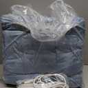 Homemate Electric Heated Blanket Full Size - 72"x84" Heating Blanket Full Size 1/2/4/6/8 Hours Auto-Off 10 Heat Level Over-Heat Protection Flannel Sherpa ETL Certification (08 - Light Blue)