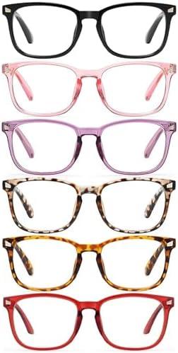 CCVOO Reading Glasses for Women/Men, Eyeglasses, Blue Light Readers for Women/Men, Computer Eye Glasses, Cheaters