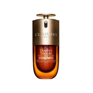 Clarins DOUBLE SERUM LIGHT TEXTURE | Anti Aging Serum | Visibly Firms, Smoothes, Boosts Radiance and Refines Pores | 24H Hydration | Great for Combination to Oily Skin and Humid Climates
