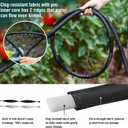 Soaker Hose - Flat Soaker Hose 75 FT for Garden Beds, Garden Soaker Hoses with Heavy Duty, Double Layer Sprinkler Soaker Hoses