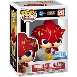 Funko POP! Heroes: Justice League & Sonic - Sonic/Flash Hybrid
Official Video Games Merch - Collectable Vinyl Figurine for Shelf Display - Birthday Gift Idea for Fans and Collectors
