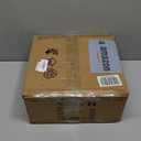 BISAMIYA Modern LED Ceiling Light, Brass Accent 12.6 Inch Semi Flush Mount Ceiling Light, Adjustable Angle Light Fixture, 3000K/Warm White/18W, for Hallway, Entryway, Kitchen (Cream)