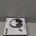 WallarGe Wireless Bluetooth Headphones for TV Watching, Comfortable for Seniors with Bluetooth 5.3, Easy Setup Headphones with USB Transmitter, 25 Hours Play and No Audio Delay