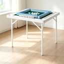 Garvee 35" Mahjong Table 4Player Folding Card Table w/Cup Holders &Tray