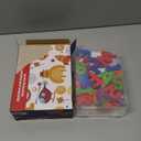 LiKee Alphabet Flash Cards Wooden Letter Puzzle ABC Sight Words Matching Games Counting Board Preschool Educational Montessori Toys for Toddlers Boys Girls 3+ Years (36 Cards& 37 Wood Pieces)