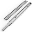 2 Pairs Full Extension Drawer Slides, 14 Inch Heavy Duty Drawer Runners, Side Mount Dresser Cabinet Rails, 1.77 Inch Width Slides for Kitchen Cabinet, 100LB(45kg) Capacity, Anti-Rust & Long-Lasting