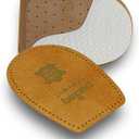 pedag Correct | German Made Medial and Lateral Wedge Heel Straightener Insert | for Pronation and Supination, Knock Knee Pain, Bow Legs | Vegetable Tanned Leather | Extra Large (Men 11L to Men 13)