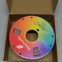 Polymaker Panchroma PLA Filament, Gradient Luminous Rainbow 1.75mm 3D Printing Filament, 3D Printer PLA Filament, Fit Most FDM 3D Printers, 1kg Spool (2.2lbs)