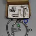 Purrfectzone Bidet Sprayer for Toilet, Handheld Sprayer Kit, Cloth Diaper Sprayer Set - Easy to Install - Stainless Steel