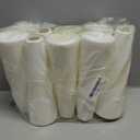 10 Pack Small Plastic Vases for Flowers, White Vases for Centerpieces - Composite PP Material Unbreakable Floral Arrangement Containers for Wedding Party Home Decor (8 x 2.9 Inches)