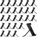 HUHOLE 50 Pack Gridwall Hooks 2 Inch  Black Metal Display Hangers for Wire Grid Panel  Heavy Duty Retail Store Fixtures, Garage Organizer, Craft Fair & Jewelry Rack (20lbs Capacity)