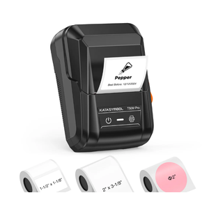 SUPVAN T50M Pro Bluetooth Label Maker Machine with 3 Tapes, Wide Waterproof Label, Versatile App with 30+ Fonts and 660+ Icons, Inkless Labeler for Home, Kitchen, School, Office Organization, Set 1