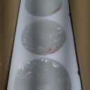 Fixture Replacement Frosted Glass Shade, E26 Base with 1-5/8" Fitter, 3-pack Cone Replacement White Shades for Pendant Light, Wall Sconce, Vanity Light, Table Lamp