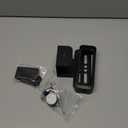 Blink Doorbell Mount, 2nd Gen Anti-Theft Blink Doorbell Camera Mount No Drilling with Rain Cover, Fit for Blink Video Doorbell 1st & 2nd Gen, No Block Sensor & Night Vision (Black)