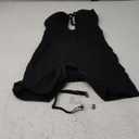 Slimers Backless Shapewear Tummy Control: Low Back Plunge Shapewear Bodysuit - Slimming Built-In Bra Full Body shaper Woman (Small, Black)