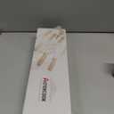 Astercook Knife Set, 13 Pieces Kitchen Knives Set with Ceramic Coating, Stainless Steel Chef Knife Sets with 6 Blade Guards, Dishwasher Safe Knives with Wooden Handle, White