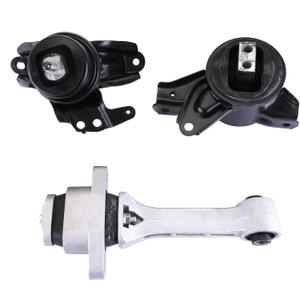 3PCS Engine Motor & Transmission Mount fit for Hyundai Sonata Kia Optima 2.0L 2.4L 2011 2012 2013 2014 2015, A71034 A71001 A7197 Engine Motor & Trans Mount Set