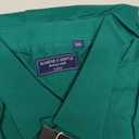 Alimens & Gentle Men's Dress Shirt Regular Fit Stretch Stain Shield Long Sleeve Solid Business Wedding Button Down Shirts (Green, 2XL)