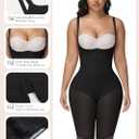 SHAPSHE Fajas Colombianas Tummy Control Shapewear Faja Body Shaper Post Surgery Compression Garment Shapewear for Women (Black XXL)