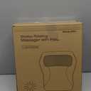 Shiatsu Neck and Back Massager with Heat,Neck Massager for Pain Relief Deep Tissue,3D Kneading Massage Pillow for Back,Shoulder,Leg,Gifts for Mom,Dad,Women (Black)